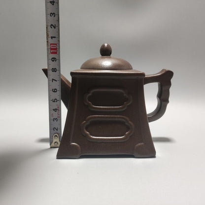 Vintage Chinese Yixing Purple Clay Teapot Zisha Ceremony Fashion Gift Teaware