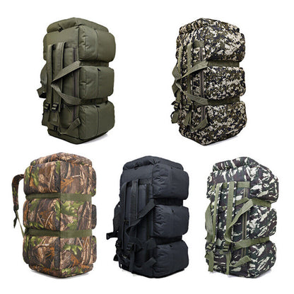 90L Military Tactical Luggage Bag Large Shoulder Travel Bags Backpack Camping