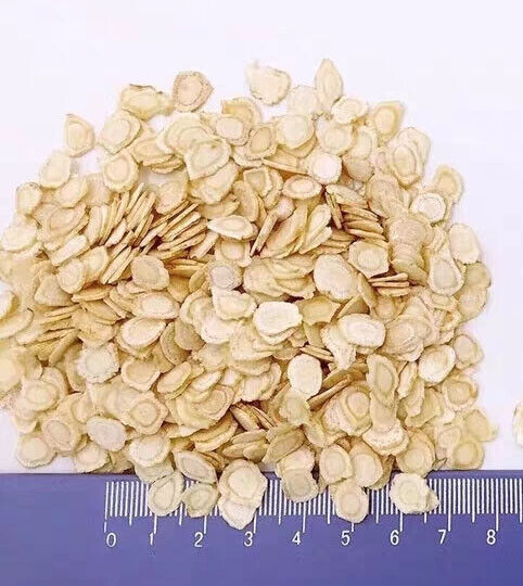 100% ORGANIC 6 years of American Ginseng Roots Slices Medium,bai shen pian cha