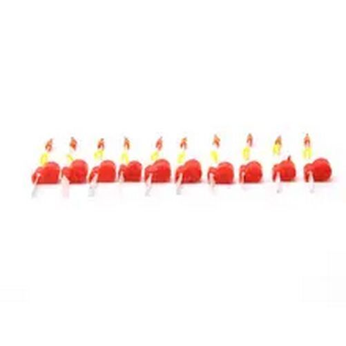 10pcs Waterproof High Intensity Ice Fishing Pole Rod Top Tips Tackle Tool Set