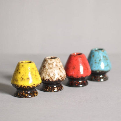 Ceramic Chasen Holder|Bamboo Whisk Holder|Tea Accessories