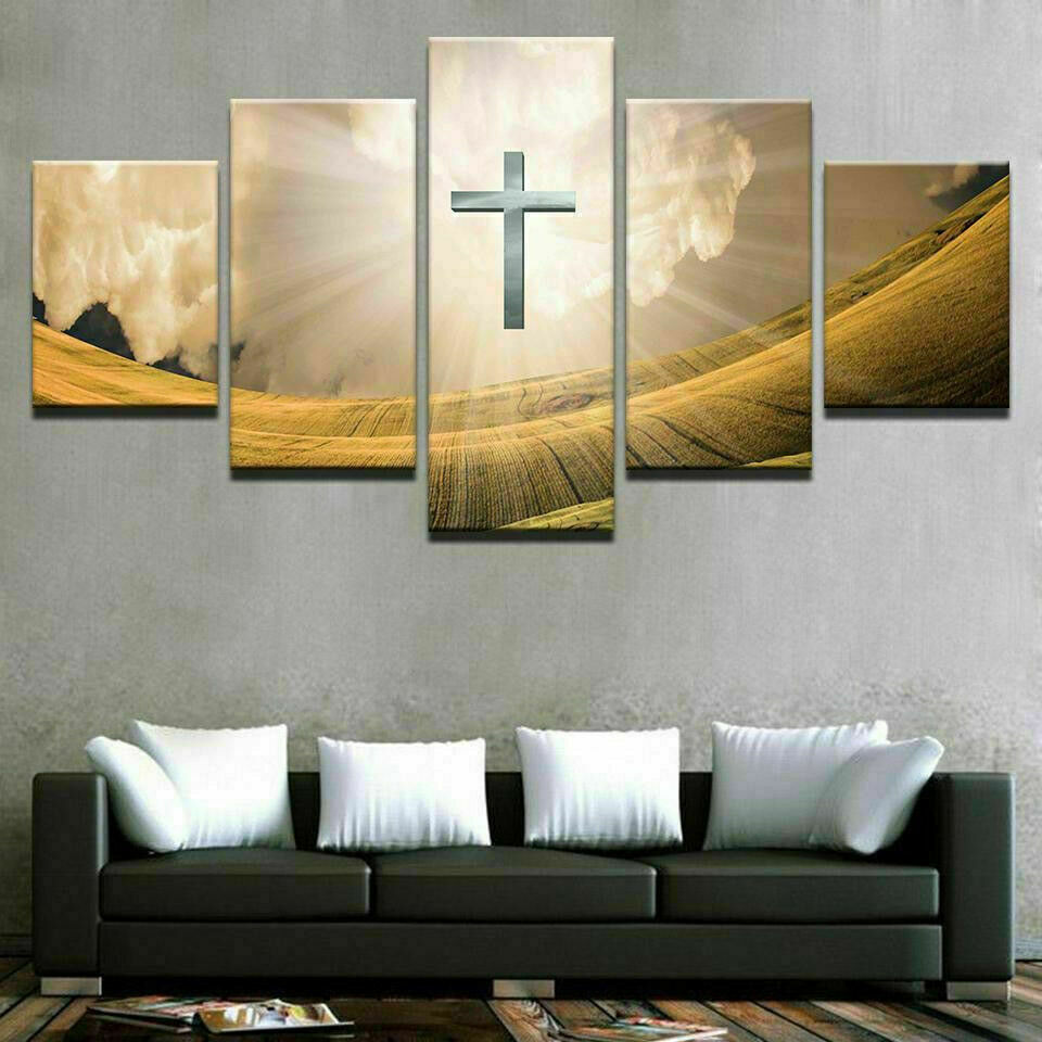 Love Home Letters 5 Pieces canvas Wall Art Picture Poster Home Decor