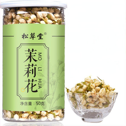 50g Mo Li Hua Tea Organic Jasmine Buds Tea High Quality Dried Jasmine Herbal Tea