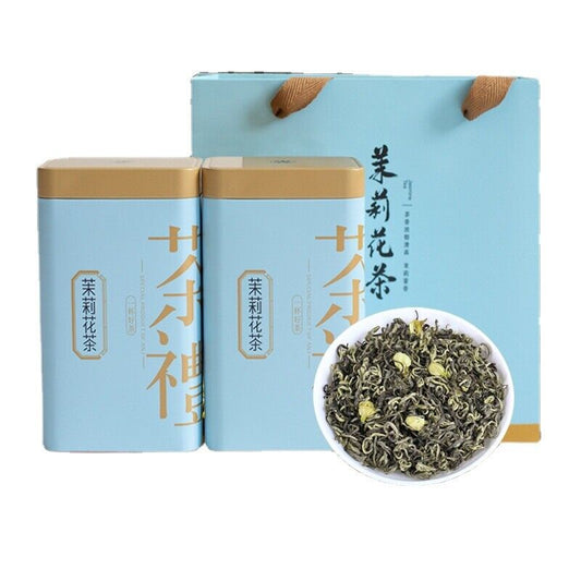 Fuzhou Jasmine Tea Extra Strong 200g Cans of Tea Strong Aromatic Green Tea