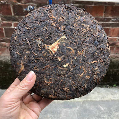 1998 Tong Chang Huang Ji Yuan Cha Aged Ripe Puer Tea Chinese Yunnan Pu Erh 357g