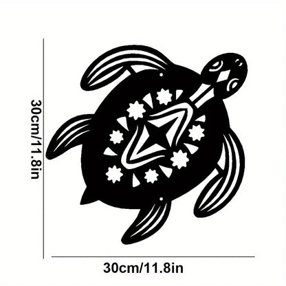 Coastal Baby Turtle Ocean Beach Metal Wall Art,Metal Art Interior Decoration