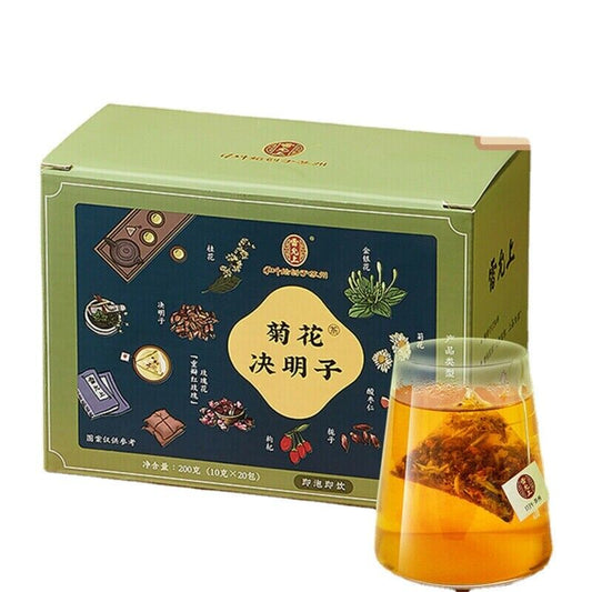 10g*20 Chinese Flower Tea Herbal Scented Tea Juhua Gouqi Wolfberry Health Care