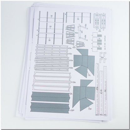 New DIY 1:33 Scale F-22 Raptor Fighter Air Plane DIY 3D Paper Model Puzzle Kit