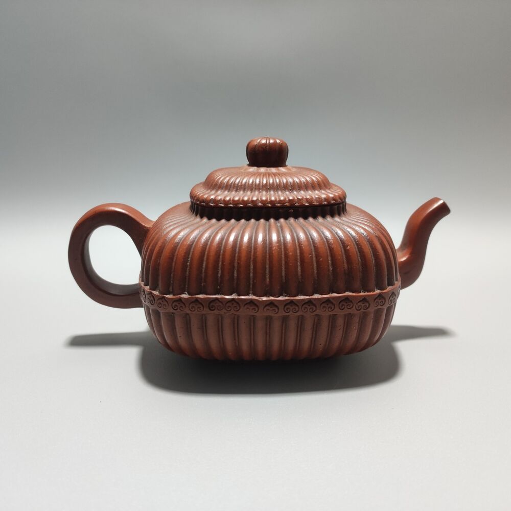 Vintage Chinese Yixing Purple Clay Teapot Zisha Ceremony Fashion Teaware Rare