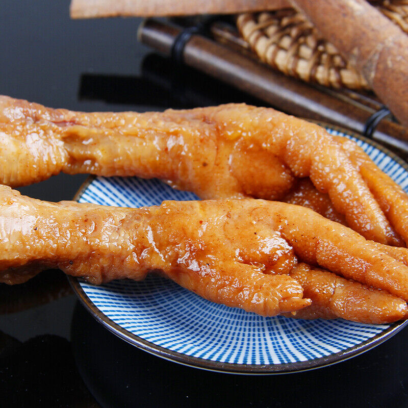 老叫花爆汁凤爪香辣味小吃休闲零食 Old Flower Fried Chicken Feet Spicy Snack Casual Snack