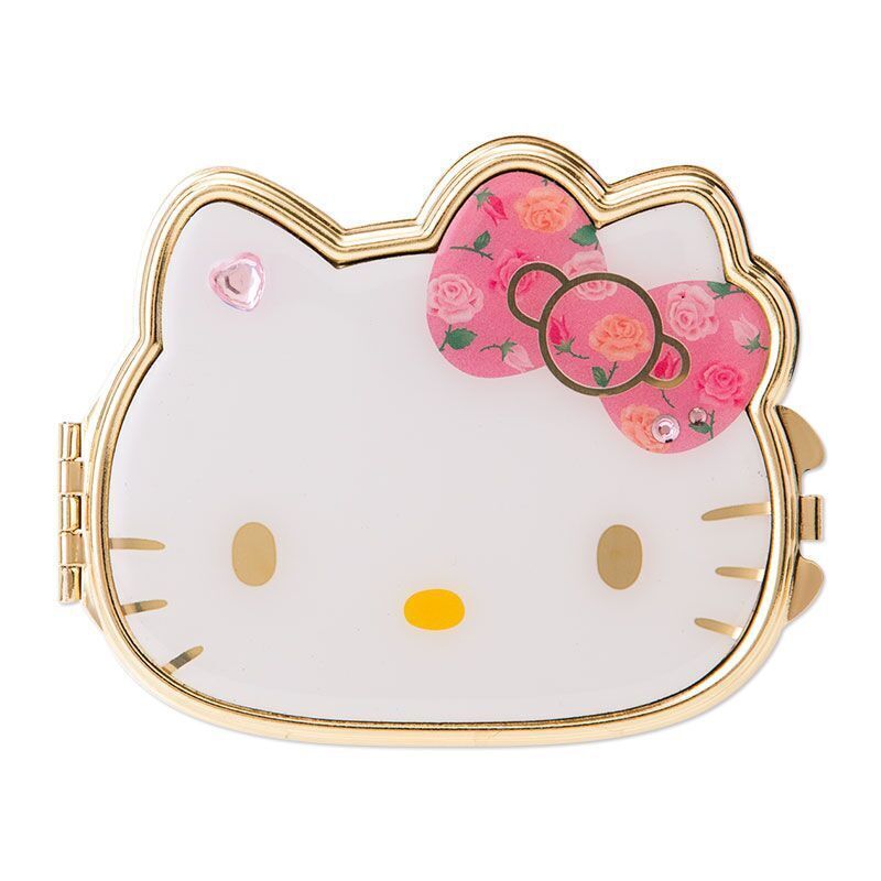 hellokitty Melody mirror makeup mirror stainless steel clamshell makeup mirror