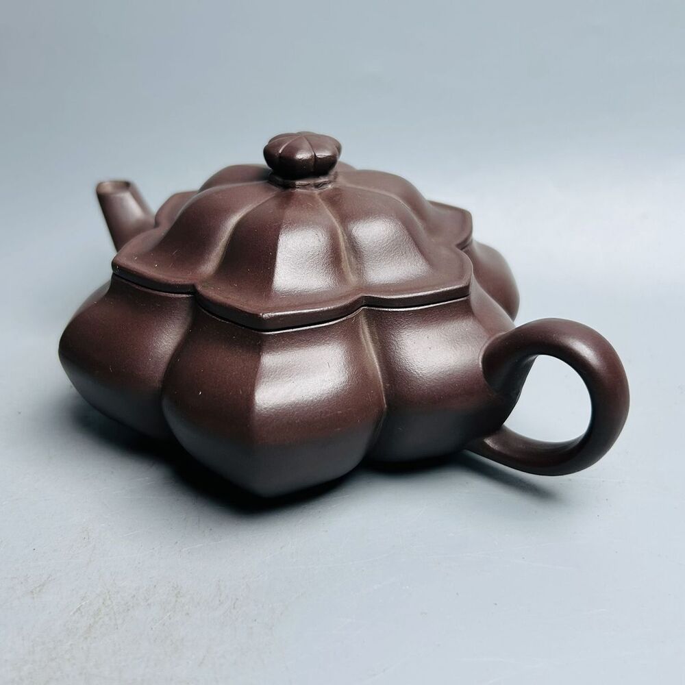 Vintage Chinese Yixing Purple Clay Teapot Zisha Ceremony Exquisite Teaware Rare