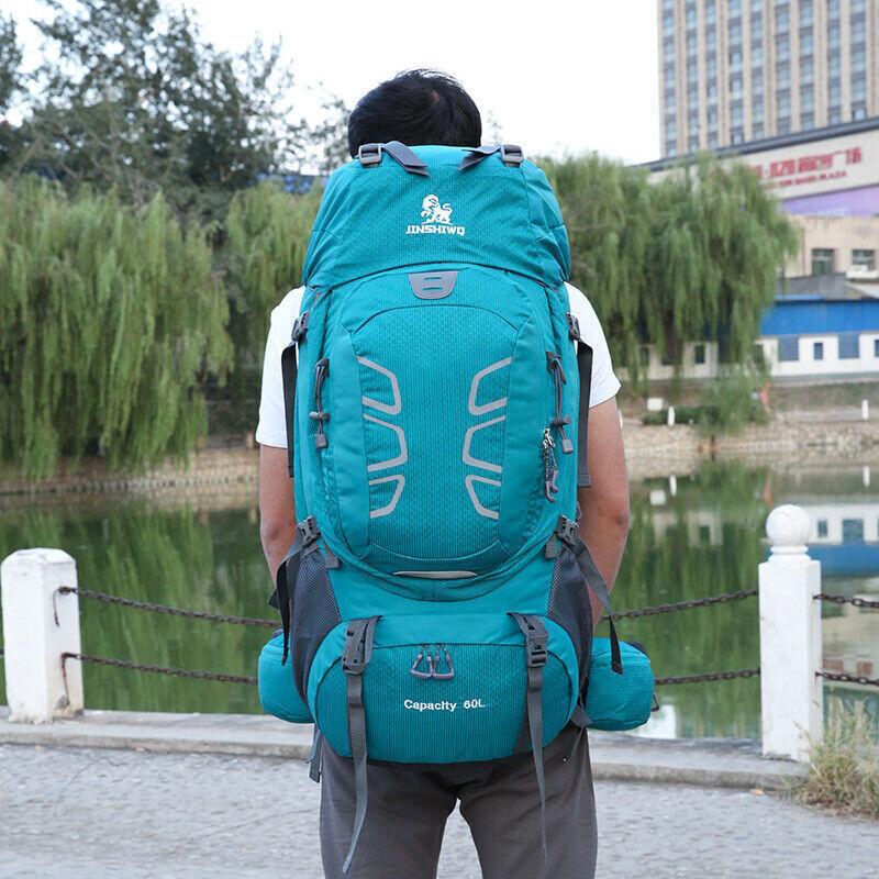 60L Climbing Hiking Backpack Women&Men Bag Backpack Sport Travel Bags