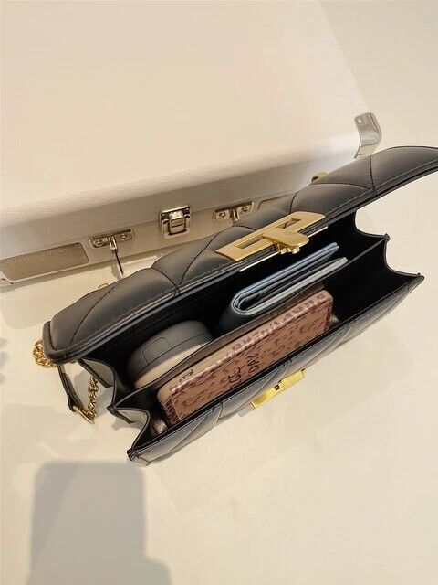Women's Small Shoulder Bag PU Leather High Quality Diamond Shaped Embossed Gift