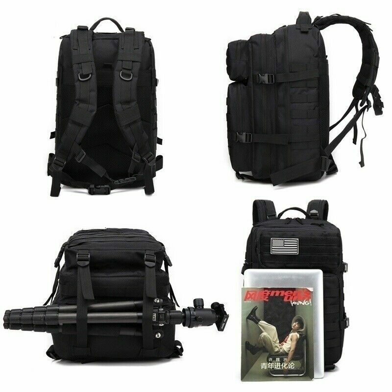 Nylon Fishing Hunting Bag Backpack Military Rucksacks Tactical Sports Camping
