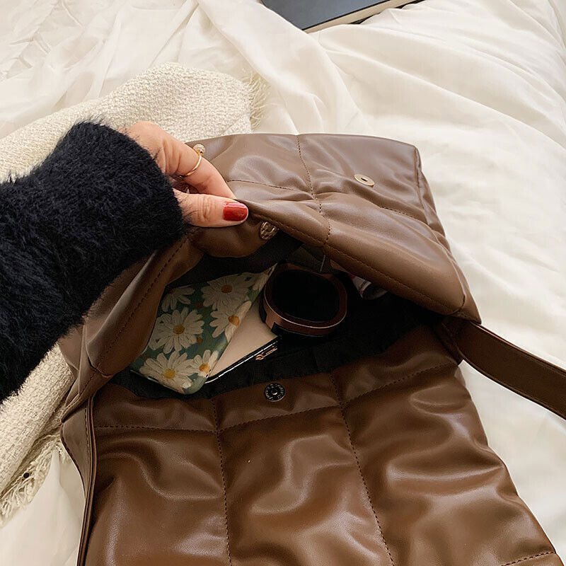 Women'S Shoulder Bag Warm Pu Leather Crossbody Bags Women'S Bag
