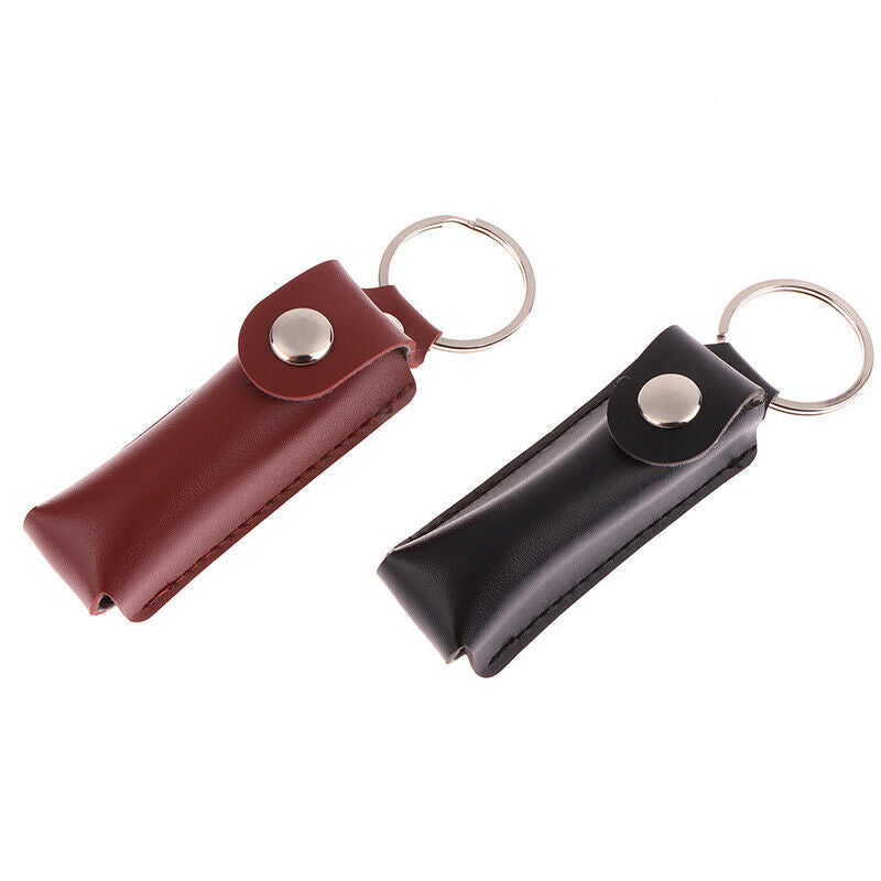USB Case Protective Bag Portable Pocket Leather Key Ring For Usb Flash Drive