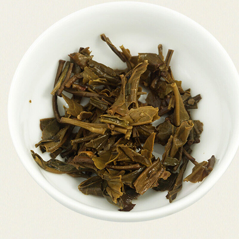 357g Ancient Tree Pu Er Tea Golden Silk 999 Yunnan XiaGuan Aged Pu'er Tea