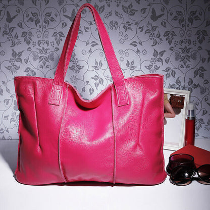 Genuine Leather Bag Women Leather Handbags Women Tote Bags Shoulder Bag