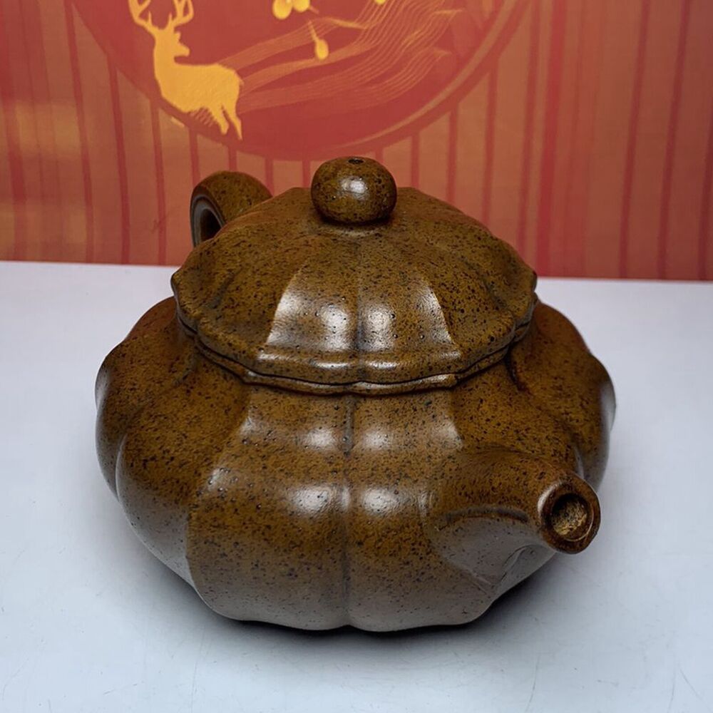 Collector Vintage Chinese Yixing Purple Clay Teapot Zisha Ceremony Nice Teaware