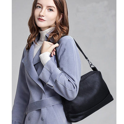 Women's Genuine Leather Shoulder Bag Luxury Handbags Fashion Crossbody Bags