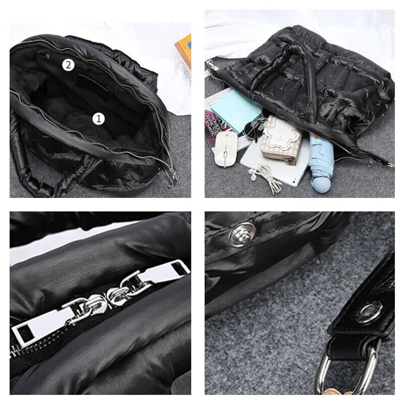 Winter Shoulder Bag Women Space Pad Down Bags Crossbody Bag Handbag