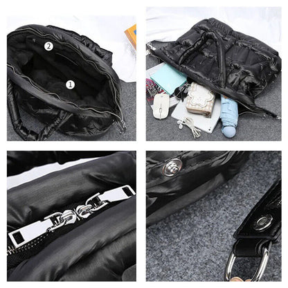 Winter Shoulder Bag Women Space Pad Down Bags Crossbody Bag Handbag