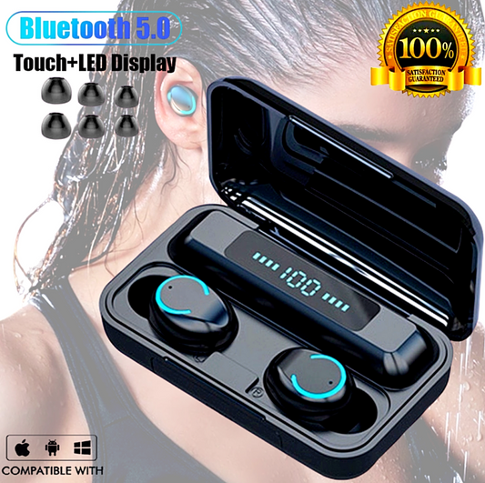 Bluetooth 5.0 Wireless TWS Earbuds Headphone Headset Noise Cancelling Waterproof