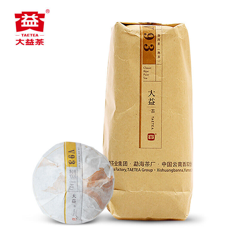 TAETEA Yunnan Puer Tuo Tea 2017 V93 Batch 1701 Shu Pu Er Tuocha 500g Ripe Pu-erh