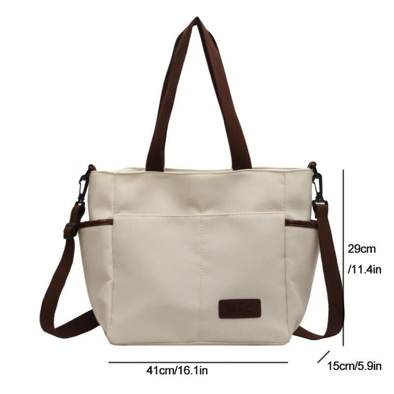 Tote Bag Women Pockets Bag Crossbody Bag Shoulder Shipper Bag