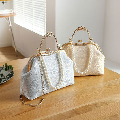 Bag Beads Wedding Bags Women Shoulder Crossbody Bag Chain Women's Handbags