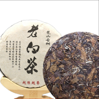 350g 2010 Top Shoumei Old White Tea Fuding Old White Tea Cake Health Care Tea