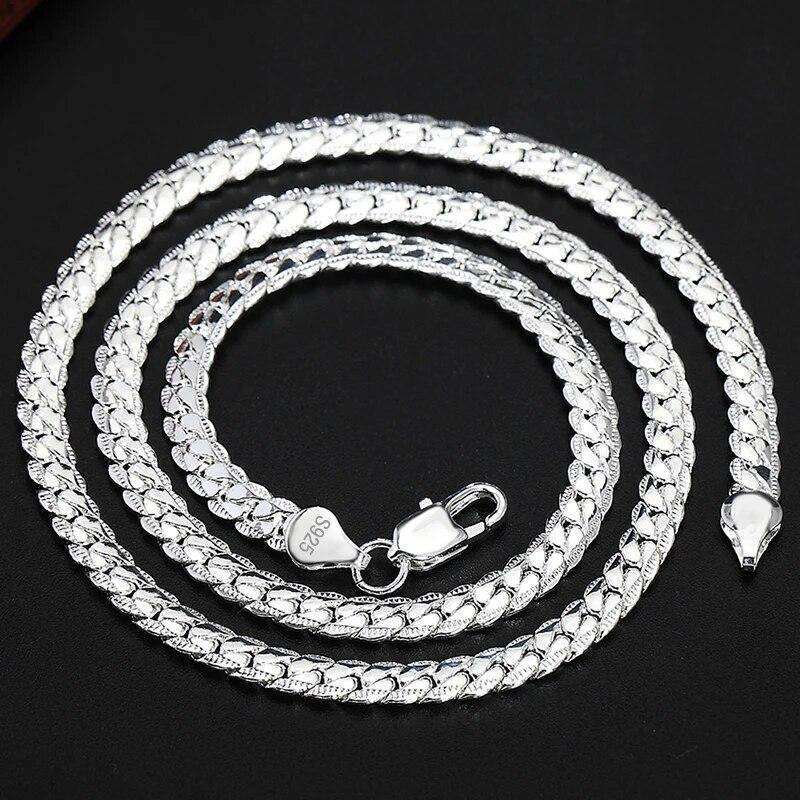 Cadena De Plata 925 Para Hombre TU PUEDES Lucir Elegante Y Atractivo