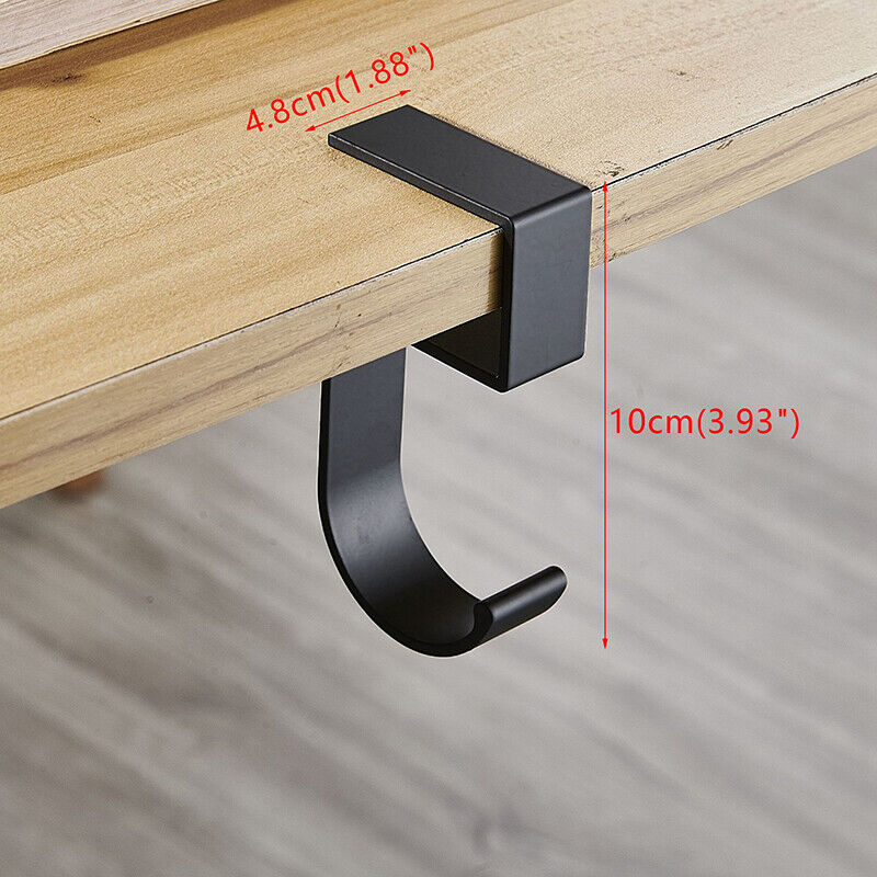 Adjustable Desk Edge Hook Without Punching Office Desktop Edge Hanging Bag Hook