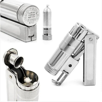 Vintage IMCO 6700 Stainless Steel Old Style Gasoline Cigarette Oil Lighter 2020