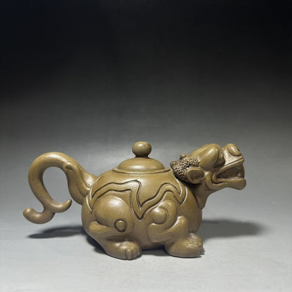 vintage chinese yixing purple clay teapot zisha ceremony teaware collection rare