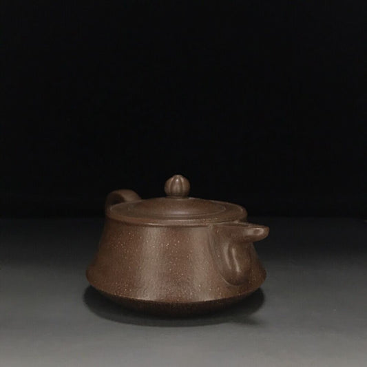 vintage chinese yixing purple clay teapot zisha ceremony carving Collectible art