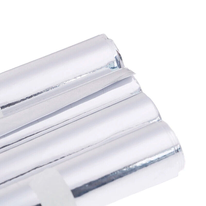 Car Sticker Decal Stretchable Mirror Silver Gold Chrome Flexible Vinyl Wrap Film