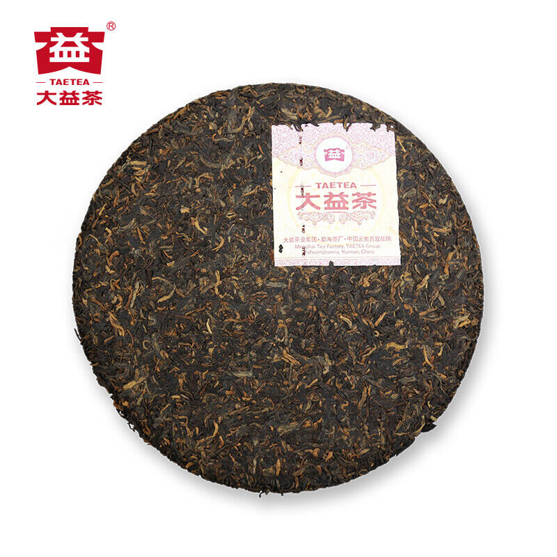 China TAETEA Dayi Ripe Puerh 7262 Classic Pu'er Tea Organic Black Tea 357g