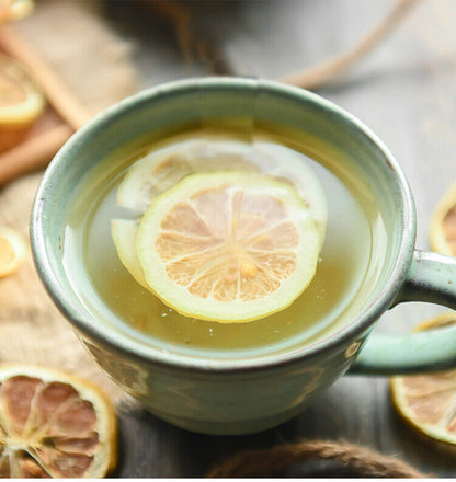 Lemon Tea Lemon Slices Dried Fruit Tea Freshly Soaked Scented Tea Healthy Food