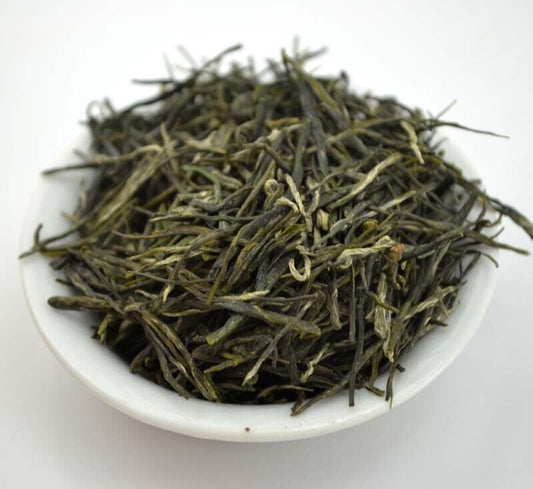 2023 spring tea MingQian Mt. Emei Mao Feng Green Tea,Sichuan maofeng grüner Tee