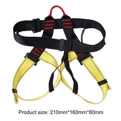 Outdoor Sports Rock Climbing Harness Waist Half Body Safety Belt Body Harness
