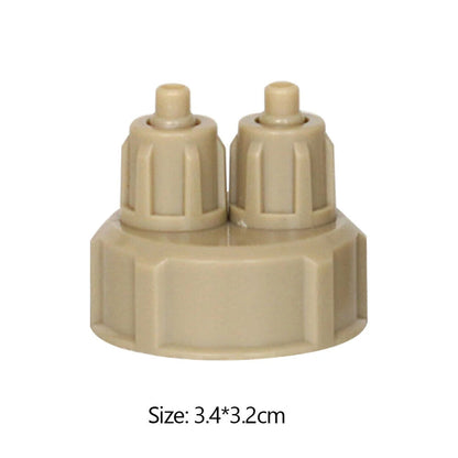 Aquarium CO2 System Generator Bottle Caps Fish Tank Live Plant DIY Air Diffusers