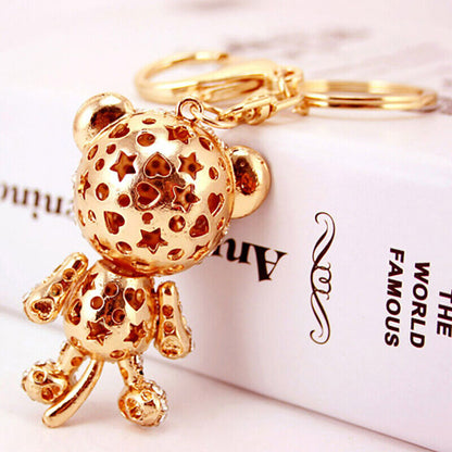 Lovely Tiger Key Ring Car Keychain Bag Charm Purse Pendant Keyring Key Cha-ca