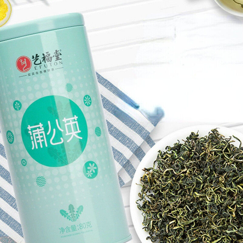 80g Natural Canned Organic Dandelion Leaf Tea Health Herbal Teapu Gong Ying Cha