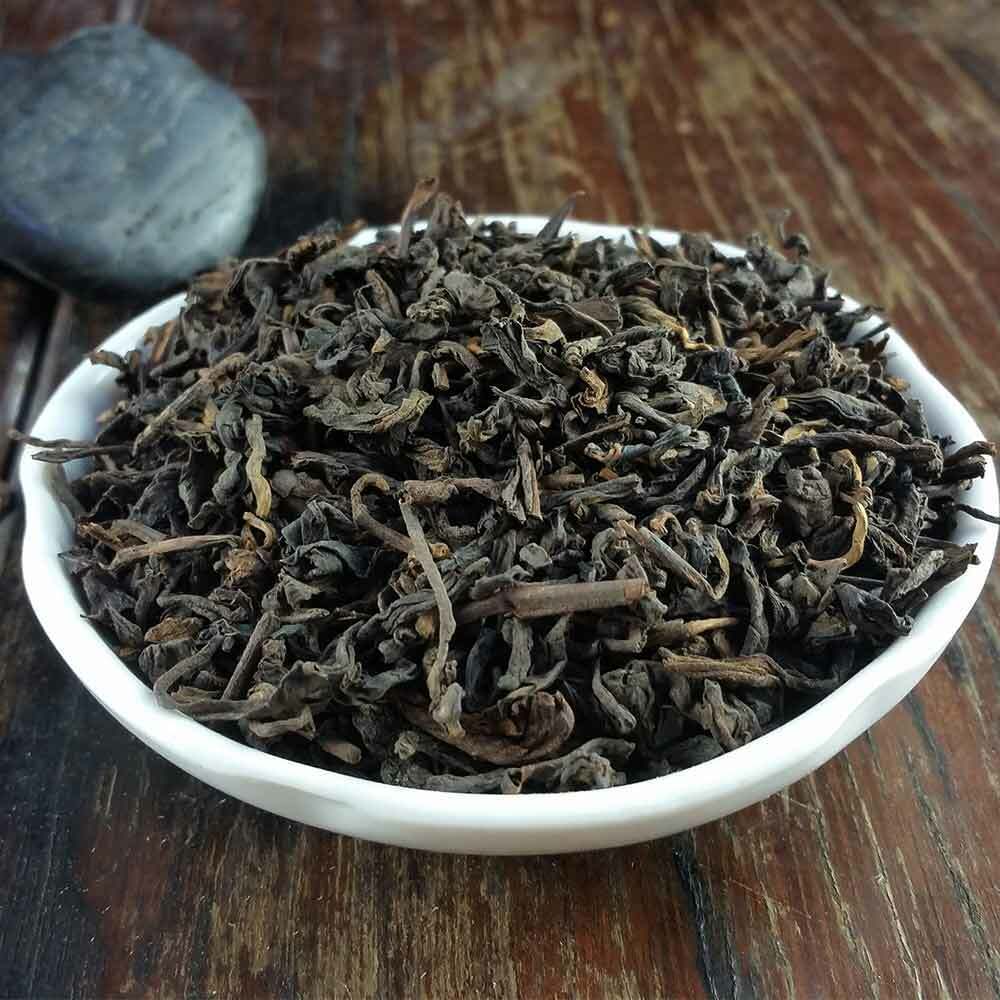 Ripe Puer Tea Pu-er China Yunnan Tea Good For Slimming Loose Puerh 250g