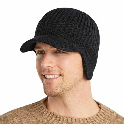 Winter Cap Baseball Outdoor Fishing Riding Thick Windproof Comfortable Soft Hat