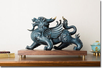 All copper ornaments, powerful Pixiu handicraft decorations