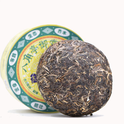 Menghai Liming Octagonal Pavilion Royal Arbor Puer Tuocha Raw Tea 200g