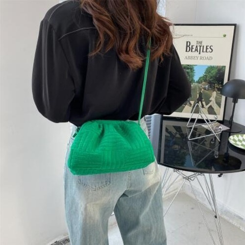 Towel Bag Handbag Women Portable Bucket Bag Chain Shoulder Bag Messenger Bag